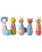 Детски дървен боулинг Orange Tree Toys Peter Rabbit - 1t