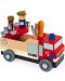 Детска играчка Janod - Направи пожарна кола, Diy - 5t