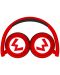 Детски слушалки OTL Technologies - Super Mario Icon Logo, безжични, червени - 4t