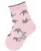 Детски чорапи Sterntaler - С коронки, 19/22 размер, 12-24 месеца, розови - 1t