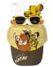 Детски комплект Cerda - Шапка и слънчеви очила, Lion King - 1t