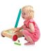 Детски дървен уолкър Tender Leaf Toys - С цветни блокчета - 5t