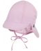Детска лятна шапка с UV 50+ защита Sterntaler - С платка, 43 cm, 5-6 месеца - 1t