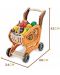 Детски игрален комплект Raya Toys - Пазарска количка Home, 42 части - 3t