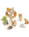 Детска дървена игра за баланс Tender Leaf Toys - Приятели в градината - 1t