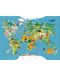 Детски пъзел Haba - Kарта на света, 100 части - 1t