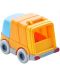 Детска играчка Haba - Камион за боклук с инерционен двигател - 2t