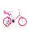 Детско колело Dino Bikes - Little Heart, бяло, 16 - 1t