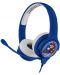 Детски слушалки OTL Technologies - Mario Kart, сини/бели - 1t