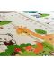 Двустранно килимче за игра Sonne - Жирафчо/Мечо, 150 х 200 cm - 3t