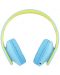 Детски слушалки PowerLocus - P2, безжични, сини/зелени - 2t