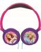 Детски слушалки Lexibook - Barbie HP010BB, лилави/розови - 2t