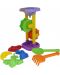 Детски плажен комплект Polesie Toys - Мелница, 7 части, асортимент - 1t
