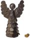 Декоративен ангел Philippi - Belize, стомана, античен месинг - 2t