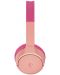 Детски слушалки с микрофон Belkin - SoundForm Mini, безжични, розови - 3t