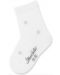 Детски чорапи Sterntaler - На точки, 19/22 размер, 12-24 месеца, бели - 1t