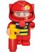Детска играчка BanBao - Мини фигурка Пожарникар, 10 cm - 1t
