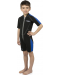 Детски неопренов костюм Cressi - Lido Shorty Junior, 2 mm , черен/син - 4t