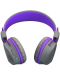 Детски слушалки JLab - JBuddies Studio, безжични, сиви/лилави - 2t