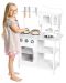 Детска дървена кухня Ginger Home - С аксесоари, бяла - 5t