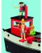 Детска играчка Pippi - Корабът на Пипи Дългото чорапче - 5t