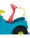 Детски трактор за бутане 2 в 1 Ecoiffier - Син, с ремарке и косачка - 6t