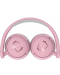 Детски слушалки OTL Technologies - Hello Kitty, безжични, розови - 3t