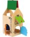 Детска дървена играчка Small Foot - Къща с ключалки - 1t