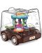 Детска играчка Raya Toys - Инерционна количка Bear, кафява - 1t