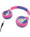 Детски слушалки Lexibook - Barbie HPBT010BB, безжични, сини - 5t