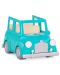 Детска играчка Battat Li'l Woodzeez - Кола, зелена, с куфарче - 1t