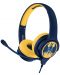Детски слушалки OTL Technologies - Batman Interactive, сини/жълти - 1t