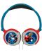 Детски слушалки Lexibook - Avengers HP010AV, сини/червени - 2t