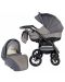 Детска количка 2 в 1 Baby Merc - Zipy, сиво - 1t