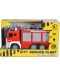 Детска играчка Moni Toys - Пожарен камион с помпа и стълба, 1:12 - 1t
