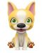 Детска играчка Kidz World Washy Friends - Кално кученце за къпане, Boston Terrier - 3t