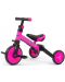 Детско колело Milly Mally - Optimus, 3в1, Розово - 1t