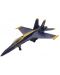 Детска играчка Newray - Самолет, F/A 18 Blue Angels, 1:72 - 1t