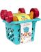 Детски комплект Battat - Пазарска количка с продукти - 4t