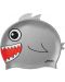 Детска плувна шапка Finis - Акула, сива - 1t