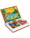 Детска магнитна книга Janod - Динозаври, 50 части - 3t