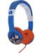 Детски слушалки OTL Technologies - Sonic, сини/червени - 2t