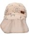 Детска лятна шапка с UV 50+ защита Sterntaler - С животни, 49 cm, 12-18 месеца, бежова - 5t