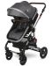 Детска количка Lorelli - Alba Premium, Steel Grey - 9t