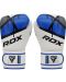 Детски боксови ръкавици RDX - J7, 6 oz, бели/сини - 3t