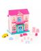 Детска играчка Polesie - Къща за кукли Sophie, 14 части - 3t