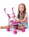 Детска лятна количка за кукли Woody - Еднорог, сгъваема - 2t