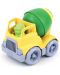Детска играчка Green Toys - Бетоновоз, жълто и зелено - 1t