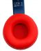 Детски слушалки PowerLocus - PLED, безжични, сини/червени - 2t