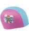 Детска шапка за плуване Arena - Polyester AWT JR, розова/синя - 1t